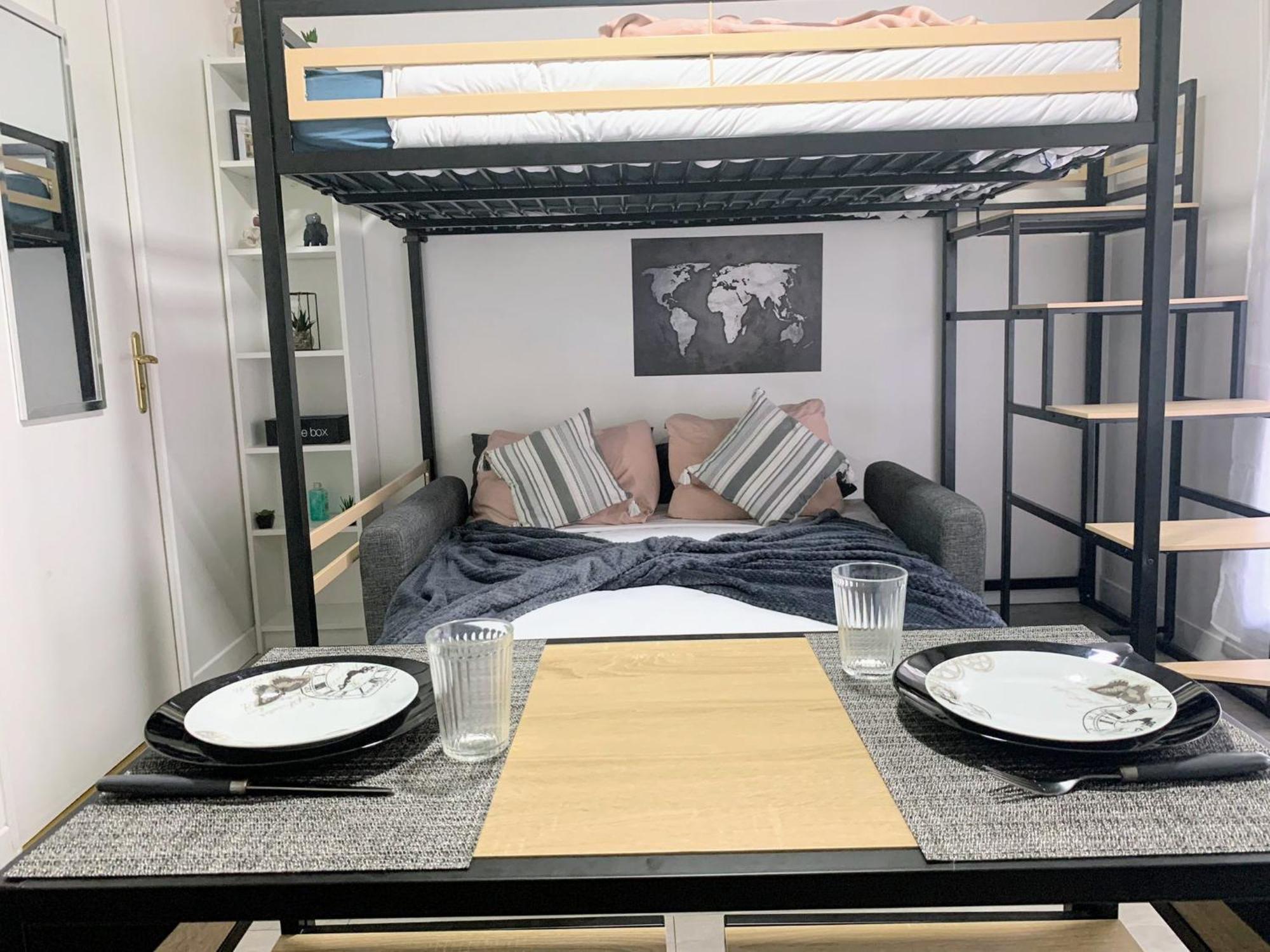 Studio - 1 Min Rer - 10Min Disney & 30 Min Paris - Free Parking & Wifi Apartment Bussy-Saint-Georges Exterior photo